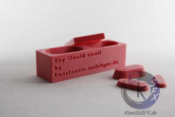 Key Mould oval klein